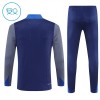 Paris Saint-Germain Training Sweatshirts Quarter-zip 2025-26 Marine Für Kinder